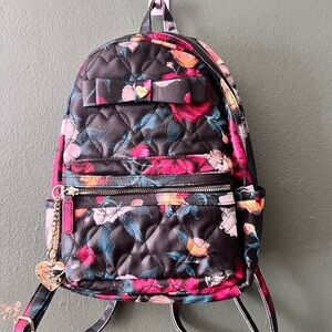 🎀 Floral Betsey Johnson Backpack with Bow Detail 🎀